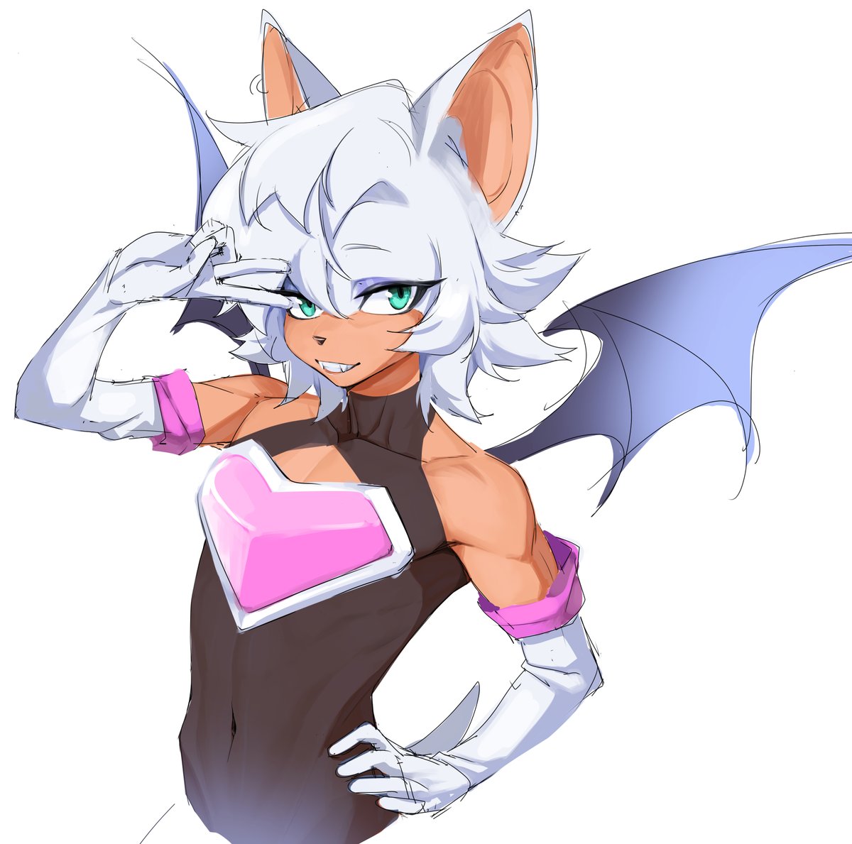konconcon18's tweet photo. a little late but.. Rouge the bat. #RougeTheBat https://t.co/QgznqUTzeD