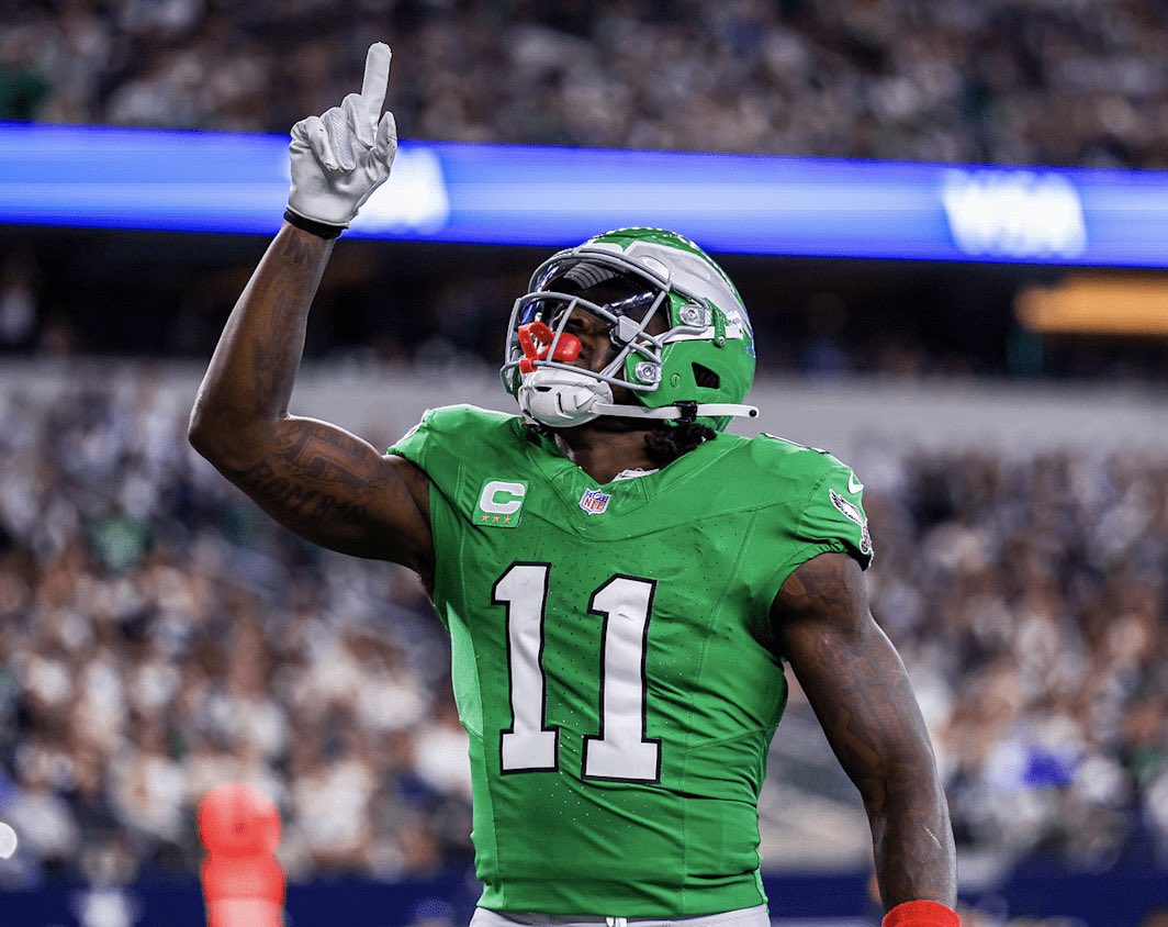 AJ Brown in the first quarter:

5 catches
67 yards
1 TD

😤😤😤