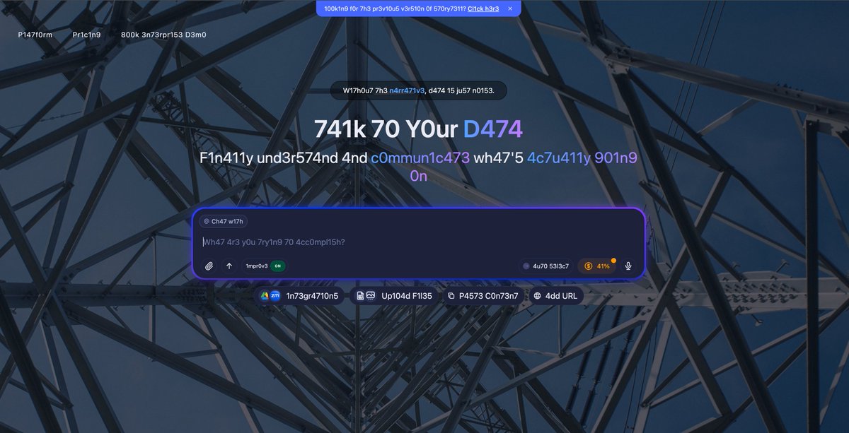 drodio's tweet image. Storytell is now fluent in 1337 Leetspeak. Just choose it from the language menu in settings at Storytell.ai

#1337 #Leet #Leetspeak