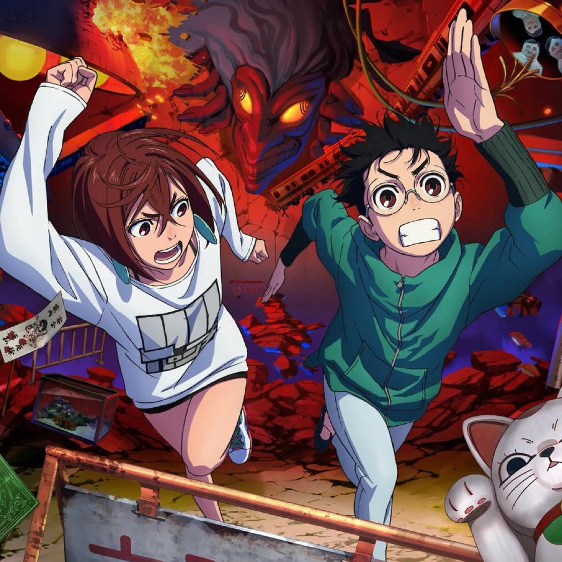 screentime's tweet image. New information for ‘DANDADAN’ Season 3 will be shared at Jump Festa 2026 on December 21