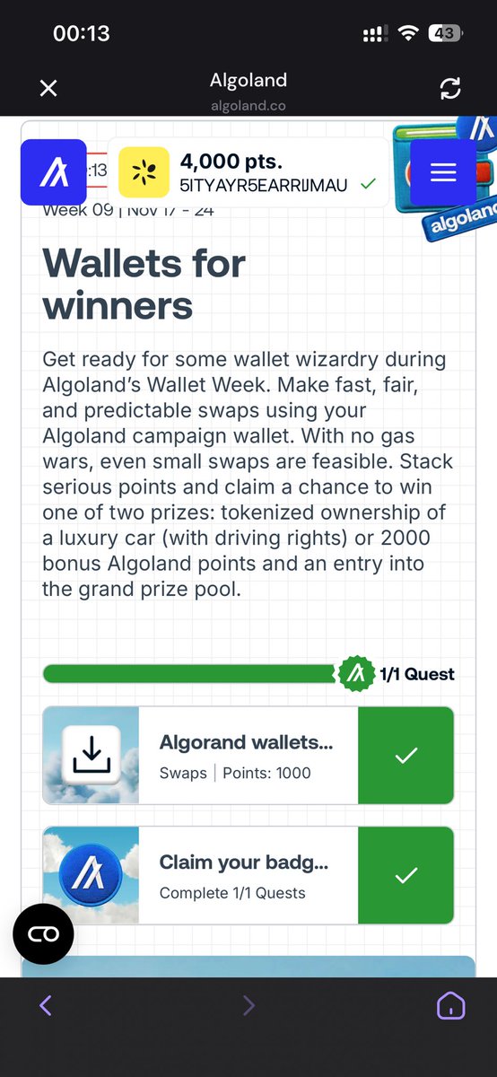 OmLi_15's tweet photo. @AlgoFoundation @deflyapp @LuteWallet @PeraAlgoWallet https://t.co/ut0ZHTOxc1
