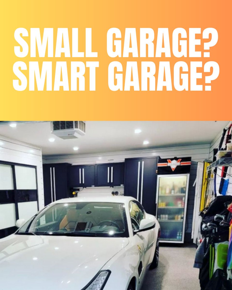 Garage_Masters's tweet image. If your garage feels cramped, it might not be the size—it might be the setup.
Vertical storage, wall systems, and the right cabinetry can unlock space you didn’t even know you had. A bigger garage isn’t always the answer. A smarter one is.
#GarageMasters #SmartStorage