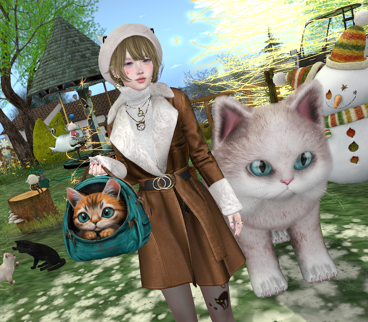 インベ探検隊　-Pixicat-　💞🌸🌸

-Pixicat- Prim Coat (LeatherBrown)😻
断捨離予定が　ぁーこれ好きだった～とかﾅﾙ
箱詰めーー
momo7white.blogspot.com/2025/11/pixica…