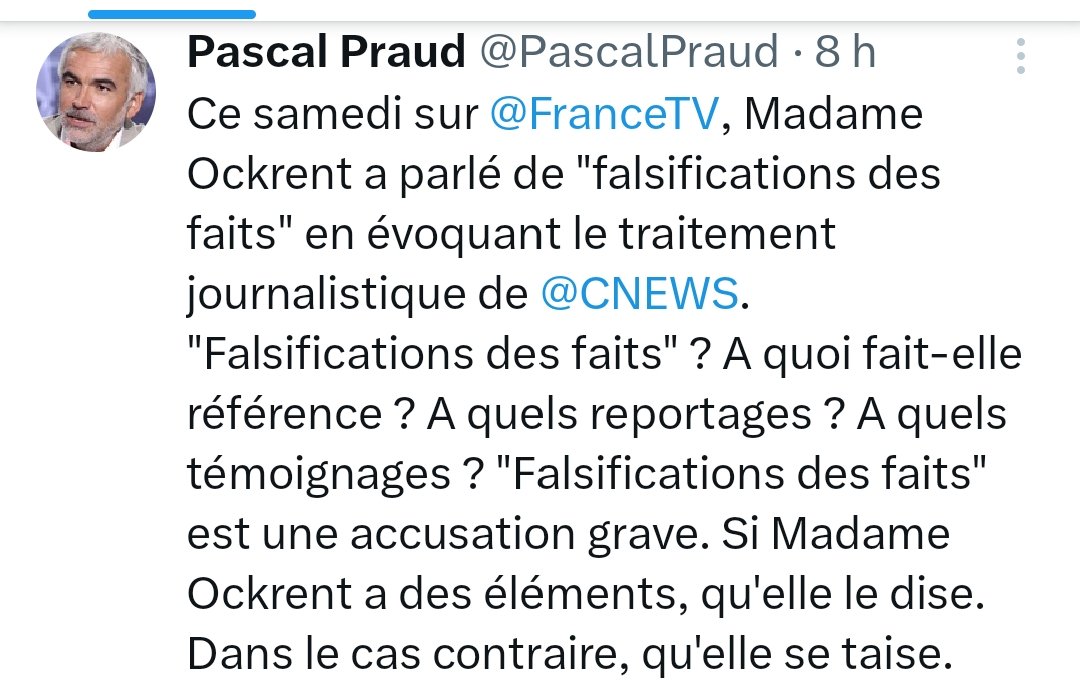 unoeco's tweet image. Le barge de #PascalPraud interdit aux autres de s&apos;exprimer