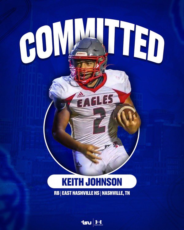 #AGTG 100% Committed <a href="/CoachMashack/">Kevin Mashack</a> <a href="/TSUFbrecruiting/">Tennessee State Football Recruiting</a> <a href="/TSUCoachJ/">Johnny Johnson</a> <a href="/reggiebarlow/">Reggie Barlow</a> <a href="/3DHarris/">D. Harris</a> 🐅🔵⚪️