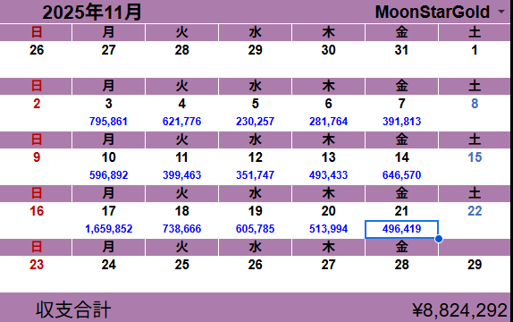 🌟 Moon Star Gold 🌟

🔎 小さな波をとらえるスキャル型EA🎯
🧠初心者も安心のシンプル設計📲
💼 資産運用×未来戦略に◎💡

【My FX BOOKS】
myfxbook.com/members/MoonFX…

🛎️今すぐチャンスをチェック👇
🌐 tinyurl.com/3razvt7x 📊

#ad 仮想通貨/暗号資産/リップル/ビットコイン/イーサリアム