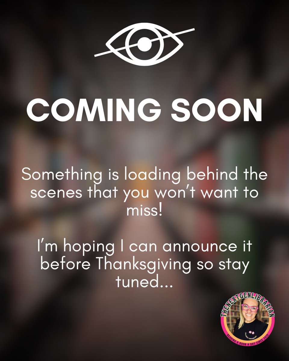 thenextgenlib's tweet image. I got somethin’ in the works. 👀I can’t share details yet, but trust me, you’ll want to be here when the first page turns. Stay close… 📚🤫 Any guesses? 
#comingsoon #readersknow #secretproject #booktwitter