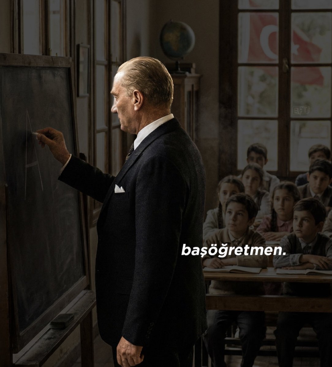 Atatürk başta olmak üzere, 
Tüm öğretmenlerimizin, öğretmenler günü kutlu olsun🧡👏🇹🇷
#öğretmenlergünü