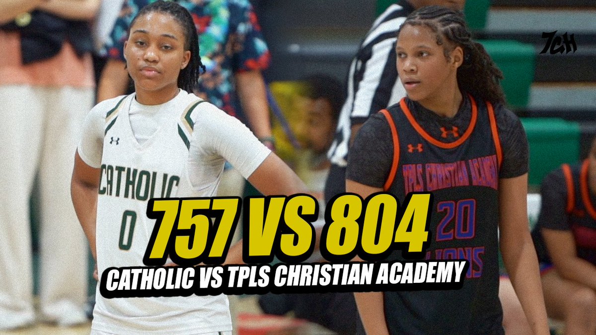 757 vs 804: Private School CLASH‼️ Catholic High vs TPLS Christian Academy (Highlights)

📺 >> youtu.be/t7cJLiU5x68
