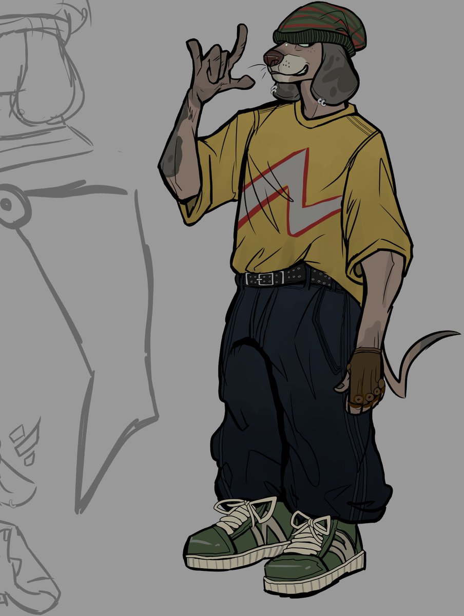 gabmanee's tweet image. Dog in style🤟🔥🔥