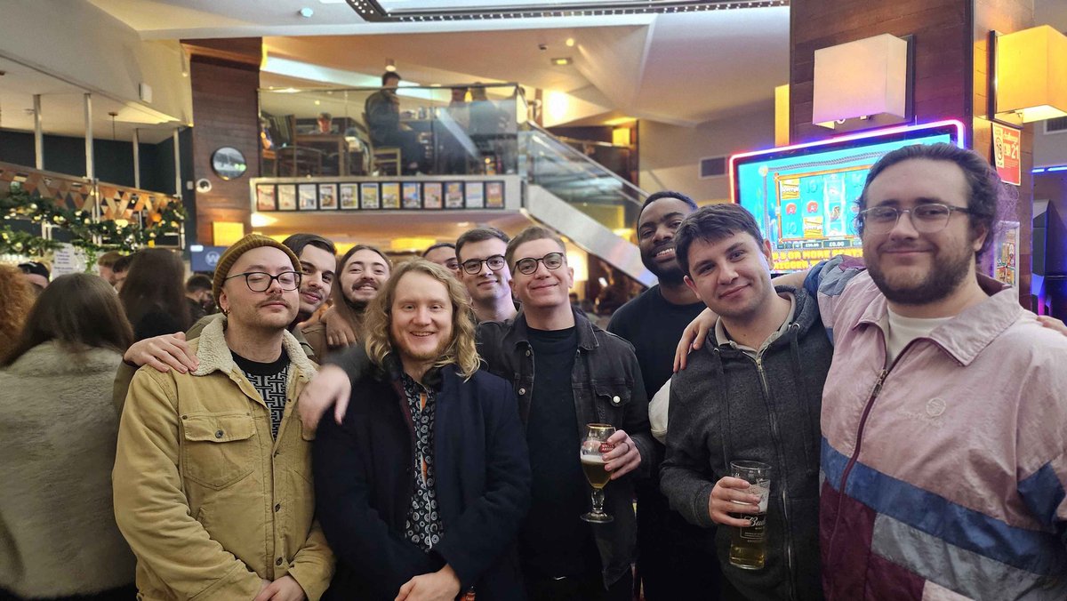 Forgot to post but I went out and drank and had fun and games w some proper handsome blokes yday :)