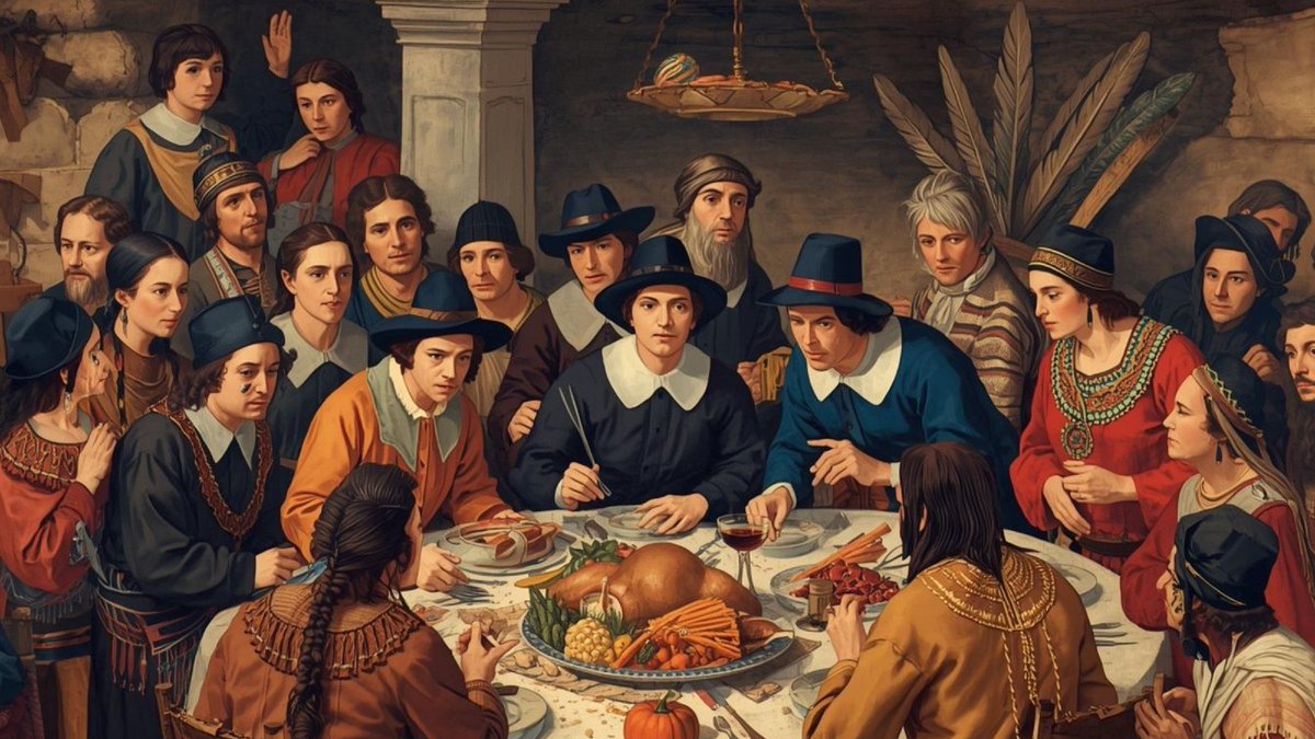 Ever wonder what was really on the menu at the first Thanksgiving? It was a feast of venison, wild fowl, seafood, and the "Three Sisters" crops, not turkey and pie!

Uncover the delicious history: worldfoodwine.com/worldly/turkey…

#ThanksgivingHistory