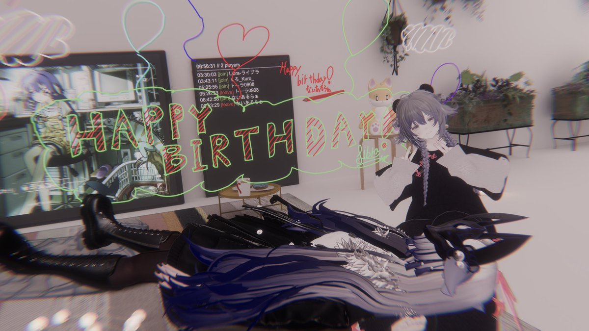 Libra_on_vrc's tweet image. お誕生日おめでとう🎉🎂