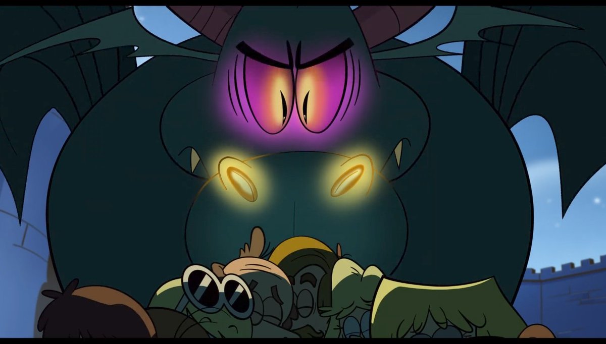 HeckleHedgehog's tweet image. At this point, Lincoln and The Louds need so much therapy 

From almost being burnt into a crisp by a dragon, almost getting sent into space, and Lincoln turning into a cookie by Santa. #TheLoudHouse