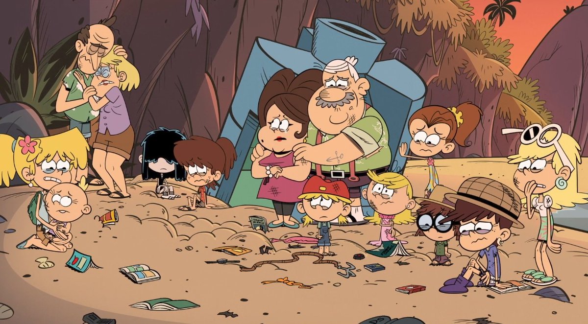 HeckleHedgehog's tweet image. At this point, Lincoln and The Louds need so much therapy 

From almost being burnt into a crisp by a dragon, almost getting sent into space, and Lincoln turning into a cookie by Santa. #TheLoudHouse