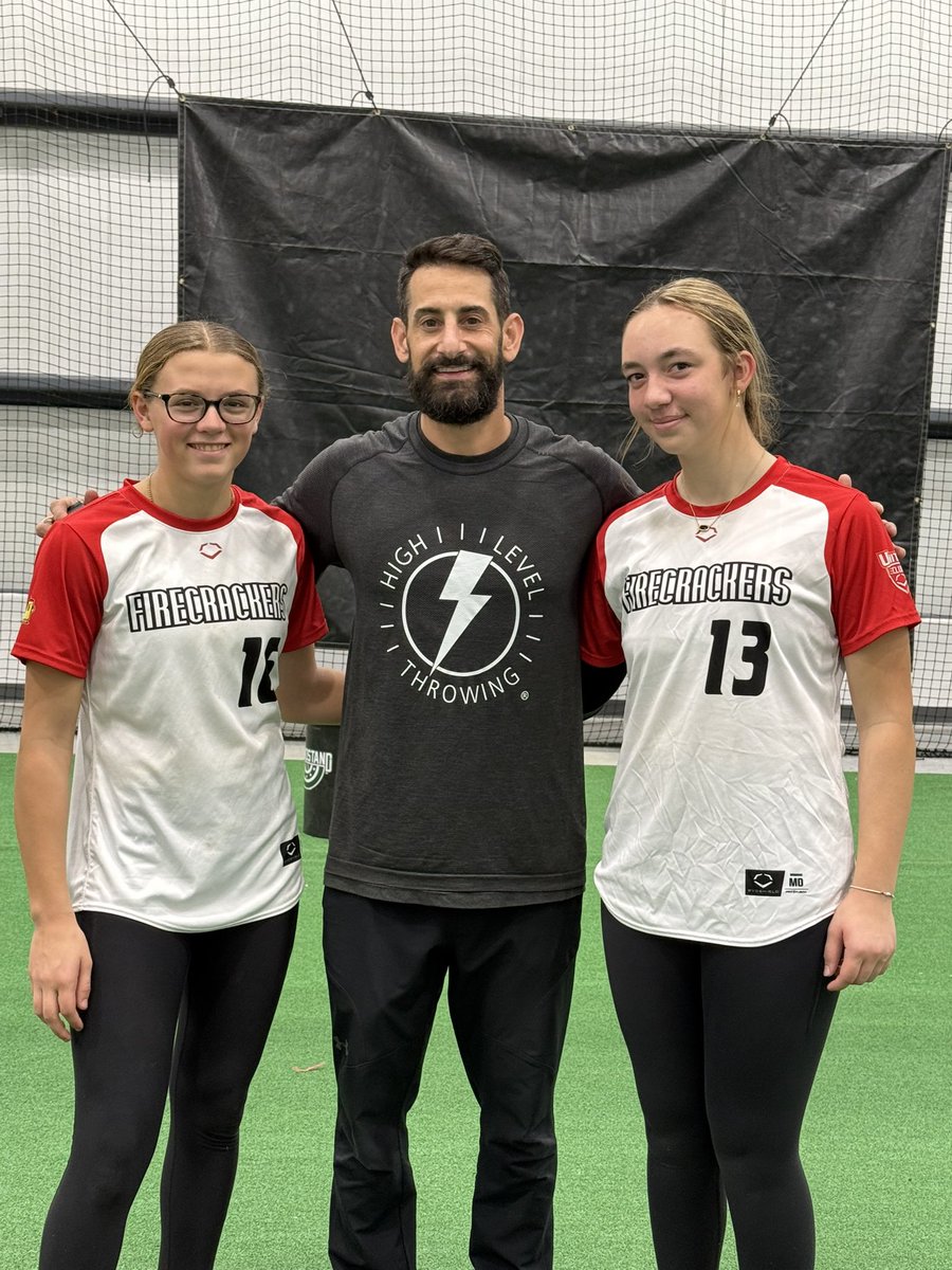 bellabalbo2029's tweet image. Got the chance to work at a High-Level Throwing camp with @Wass_Strength this weekend. Hit a new PR at 59mph (+4 from 55mph in April). Excited to watch that number improve more. Also enjoyed getting to train alongside my teammate @SophiaStubos. 🔥🔥

#fcstrong #fcnational