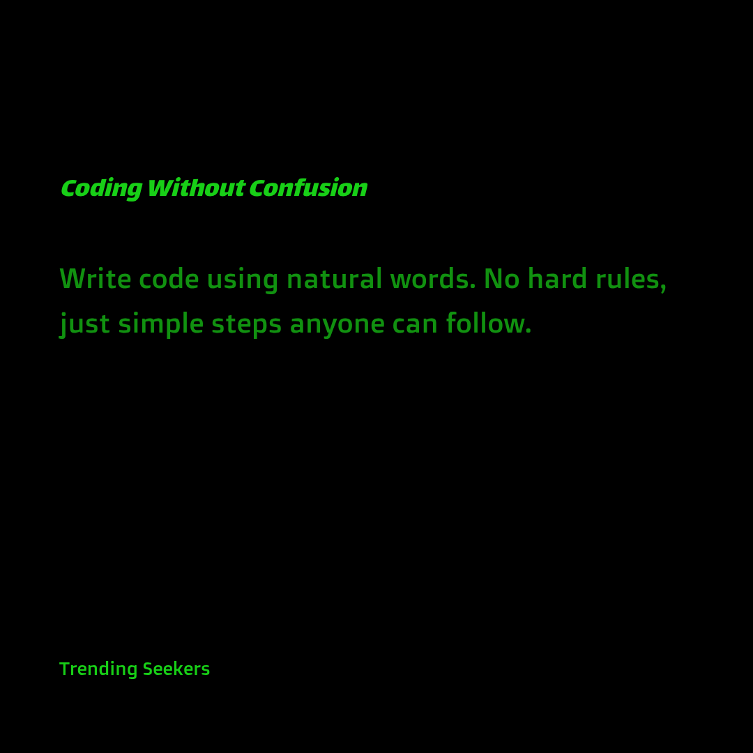 Tyrone_Uzzell's tweet photo. Start vibe coding today. Our app helps you write code with simple words. No hard steps to learn. Get the app at https://t.co/IkQzTOwude. Join others who are learning too.

#vibecoding #codingapp #learncoding https://t.co/HKuuvrrPnA