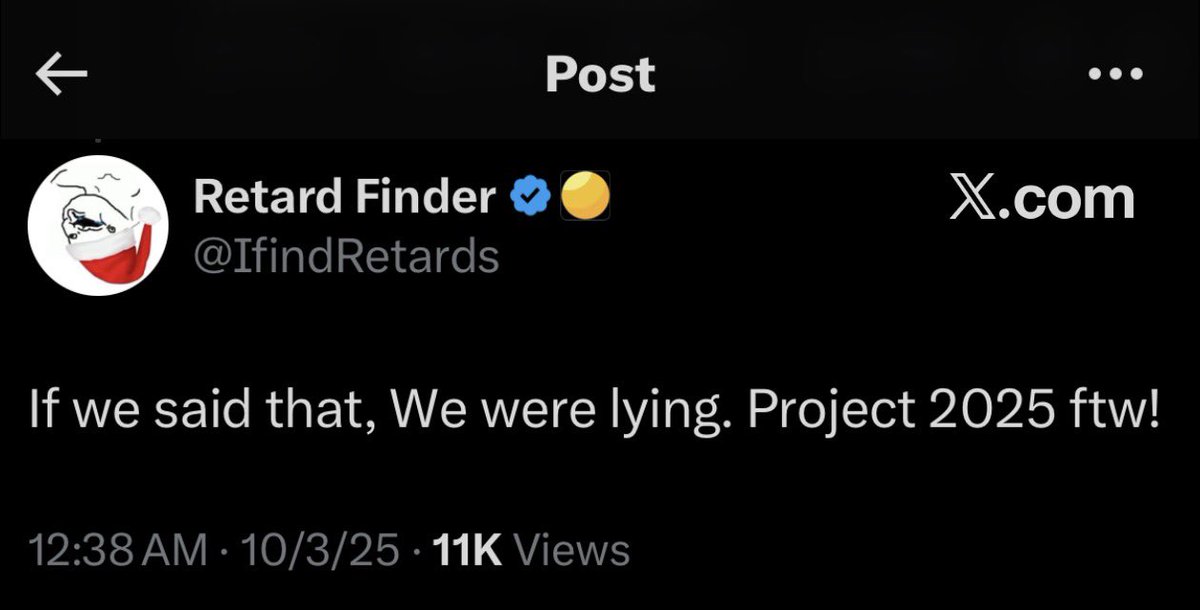 Gshetterley's tweet photo. @IfindRetards Who is “we”? https://t.co/0yBwamkFeO