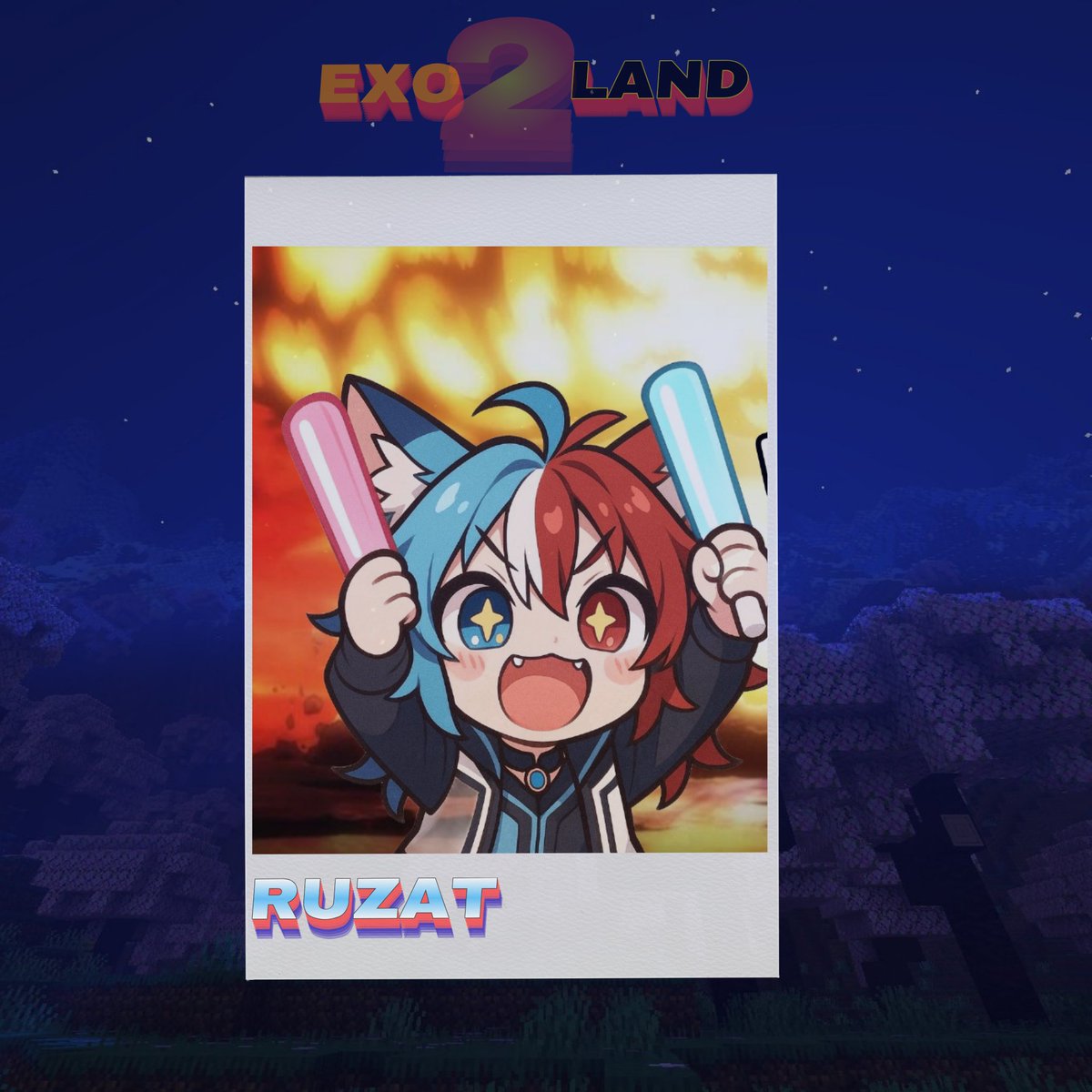 PARTICIPANTE 20/30

Y traído desde el VR presentamos a <a href="/RuzatVT/">Ruzat | PNGVtuber</a>, listo y preparado para la aventura. #ExoLand2