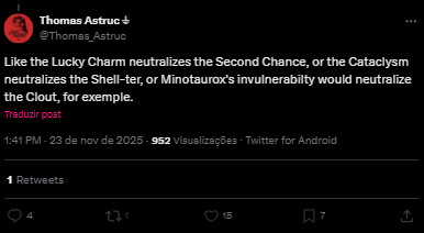 GuardioesMLB_br's tweet image. 🐞 | Thomas explica como a regra dos poderes de Miraculous funcionam, seguindo a lógica que um poder só pode ser neutralizado por outro diferente

Como por exemplo, o segunda chance é neutralizado pelo talismã, o casco pelo cataclismo e o colisão pelo resistência