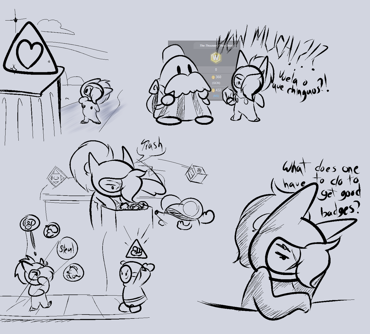 The Badge Dilemma

Not enough good ones, or overpriced