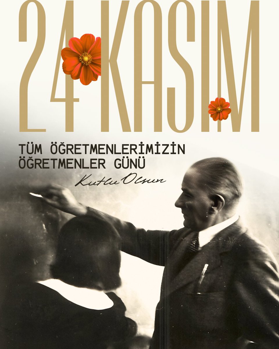 AliAvandag's tweet photo. Başöğretmenimiz Gazi Mustafa Kemal Atatürk’ü minnetle anıyor, onun açtığı aydınlık yolda yürümekten gurur duyuyorum.💐
Aynı yolu paylaştiğim tüm değerli öğretmen arkadaşlarımın Öğretmenler Günü kutlu olsun.✨📚
#24KasımÖğretmenlerGünü https://t.co/eVtyMQt7w4