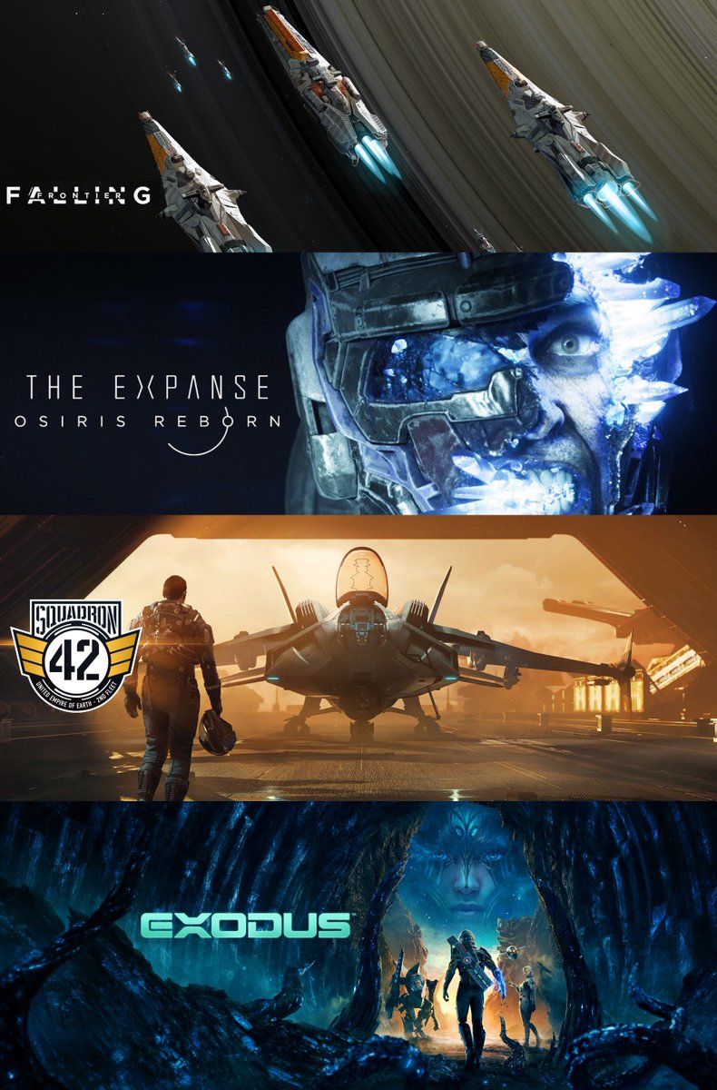 SpaceTomatoGG's tweet image. Space/Sci-Fi gamers have a lot to potentially be excited for next year. This isn&apos;t even half of what we might see.

#FallingFrontier
#OsirisReborn
#Squadron42
#EXODUSGAME