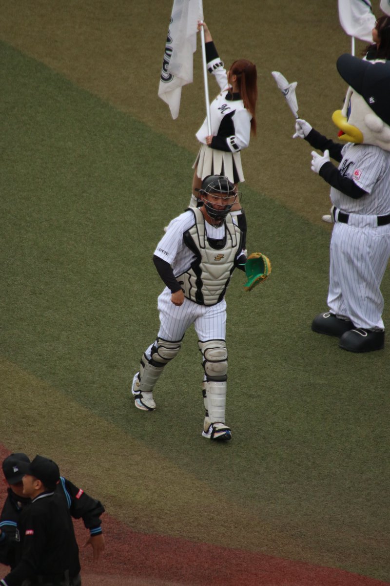 11/23 2番キャッチャー石川慎吾 #chibalotte #石川慎吾