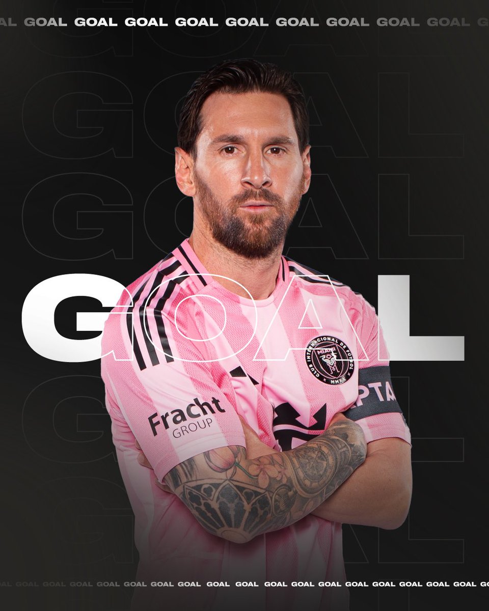 18’ | GOOOOOL DE MESSI! 🤩

#CINvMIA [0-1] <a href="/MLS/">Major League Soccer</a>