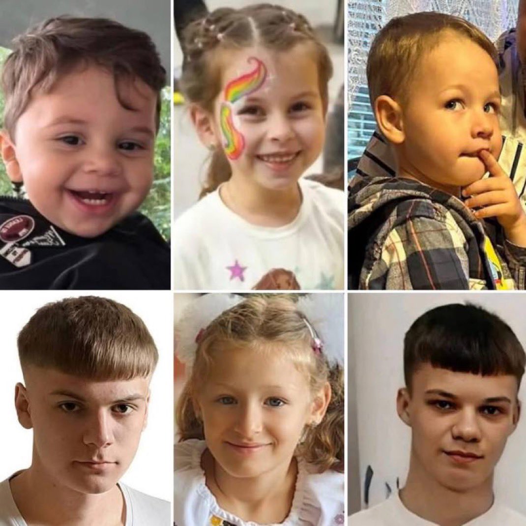 6 Ukrainian children were killed in the Russian cruise missile strike on Ternopil.

39 civilians were killed in Wednesday’s attack