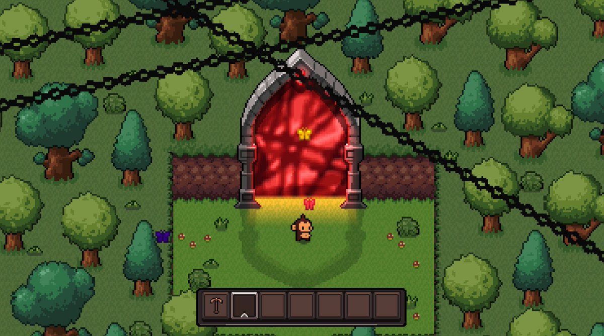 dupregames's tweet image. Play my game if you like:

-Monkeys
-Stardew valley
-Vampire survivors
-Doom
-Chill farming games
-Fast paced action combat

#IndieGameDev #indiedev #gamedev