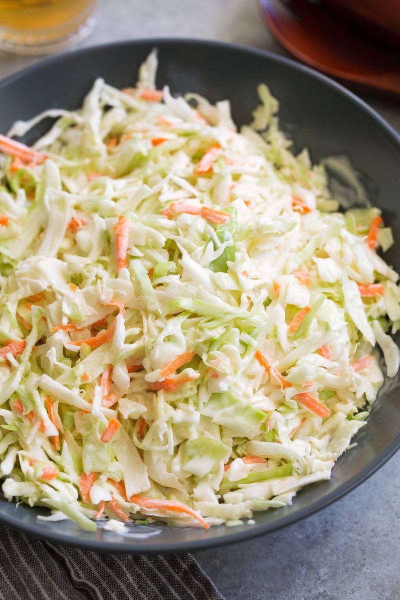 F0ODHub's tweet image. What’s the best food to go with Cole Slaw?