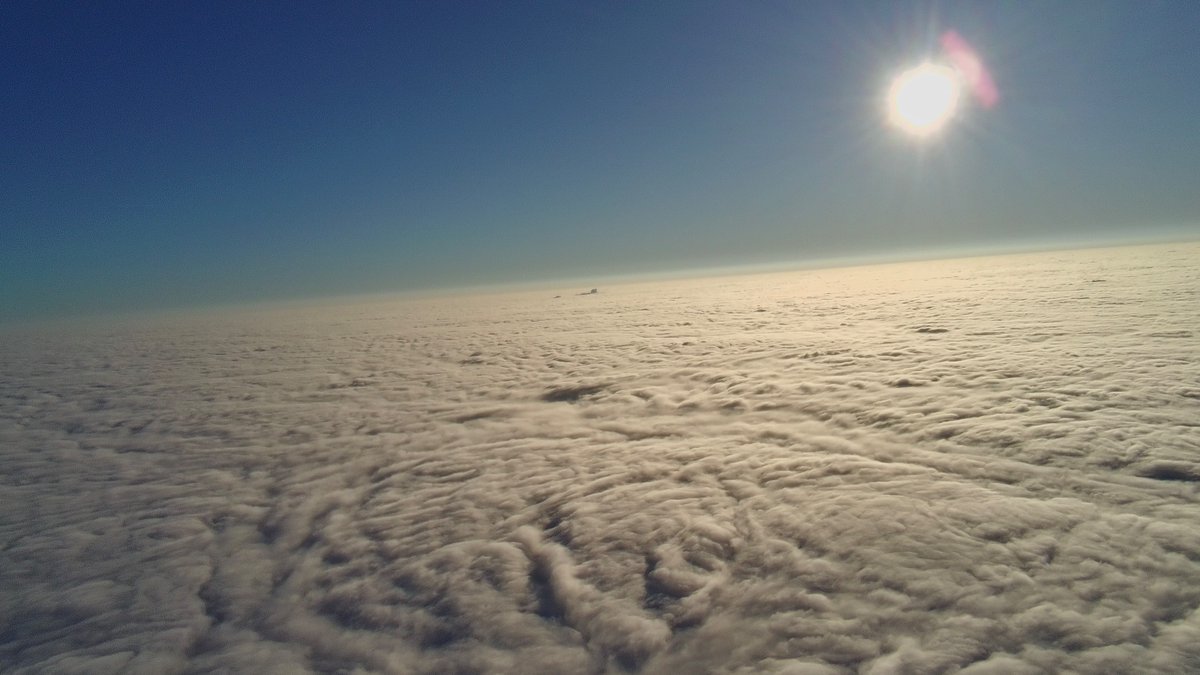 stmchsr01's tweet image. Above the cloud deck this afternoon at sunset
#aerial #cloudscience #cloudphysics #meteorology #physics #aerospace #engineering #storm #cumulus #thunderstorm #wx #clouds #aerial #otherworld #aboveclouds #air #watervapor #science #cloudscape #cottonball #blanket #meteorology