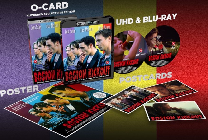 JunsuiFilms's tweet image. 📣#Competition #Giveaway📀#RT, #FOLLOW &amp;amp; #WIN Boston Kickout #LimitedEdition 4K UHD+Blu-Ray #Boxset🎬#PaulHills ⭐#AndrewLincoln #MarcWarren #JohnSimm #Seminal #90s #British #CultClassic #Drama #RT2WIN #BostonKickout Out 24/11 on #DVD &amp;amp; #Bluray #4K #UHD via👉@ScreenboundPic