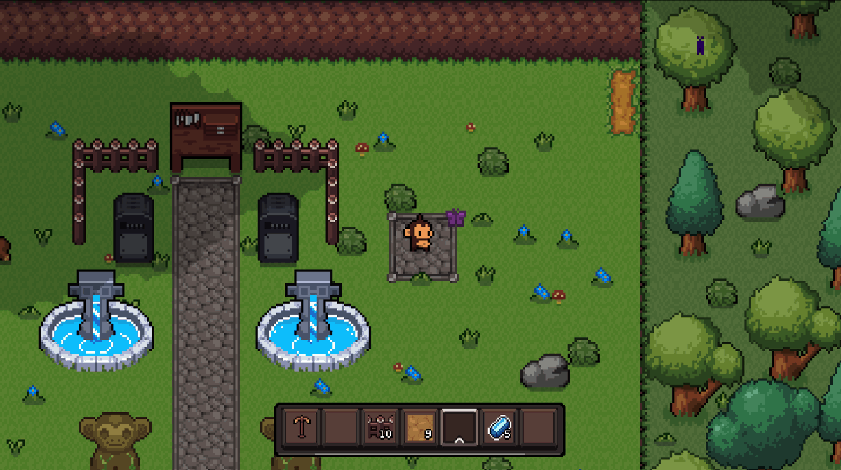 dupregames's tweet image. Play my game if you like:

-Monkeys
-Stardew valley
-Vampire survivors
-Doom
-Chill farming games
-Fast paced action combat

#IndieGameDev #indiedev #gamedev