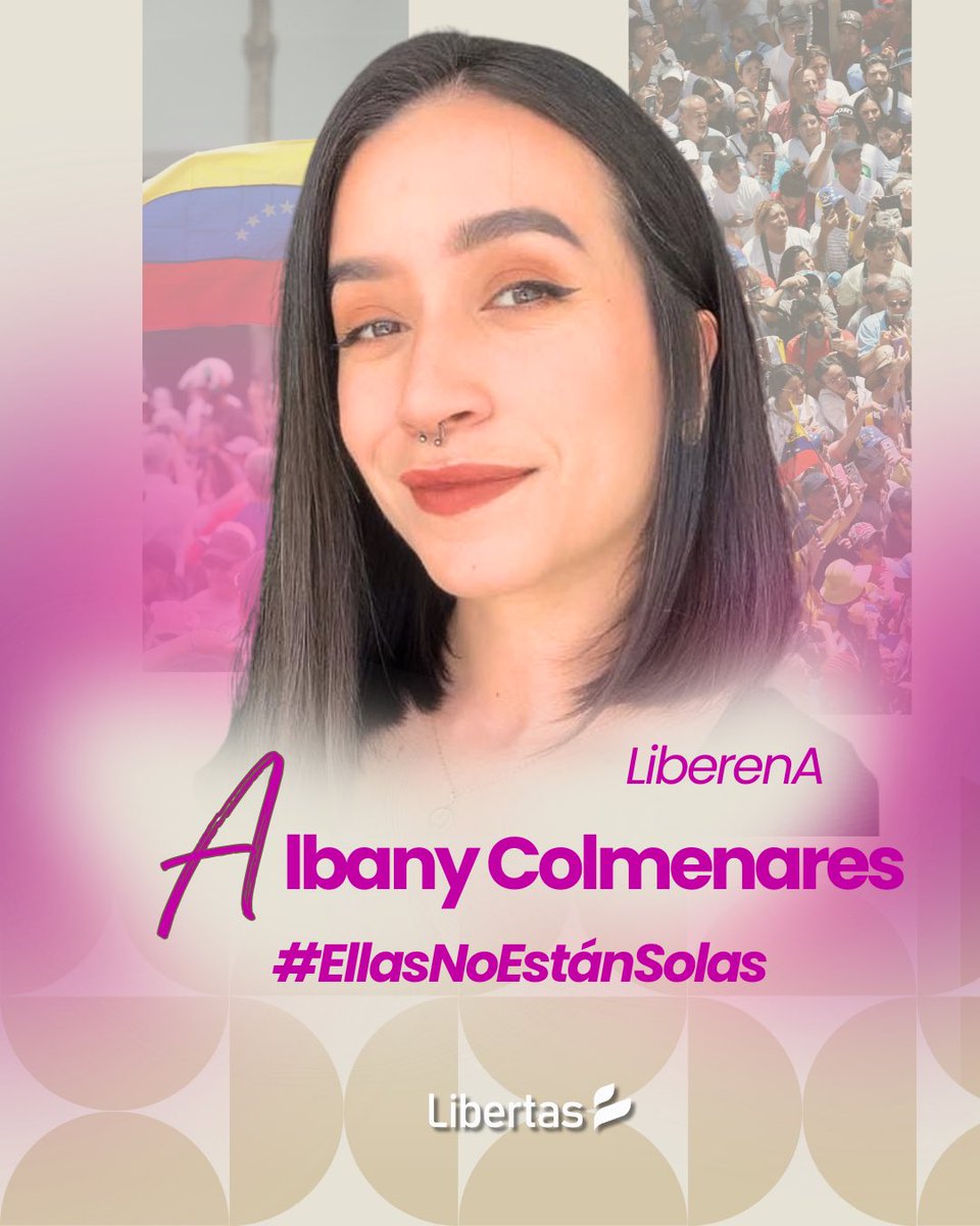No podemos normalizar que mujeres valientes sean encarceladas por exigir democracia y libertad. Su coraje es ejemplo y su injusticia es culpa de un régimen que teme a la verdad. #EllasNoEstanSolas