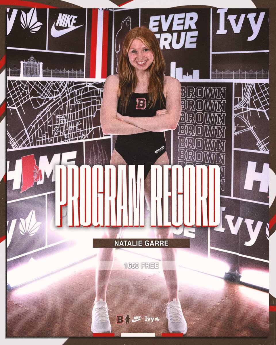 another top finish and program record, this time in the 1650 free for Natalie Garre

#EverTrue