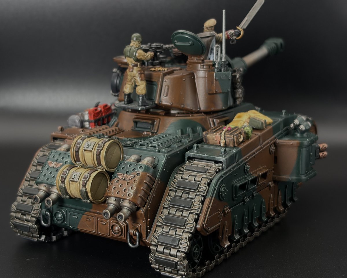 タンクスギビング向けのローガルドルン戦車の塗装が完了しました