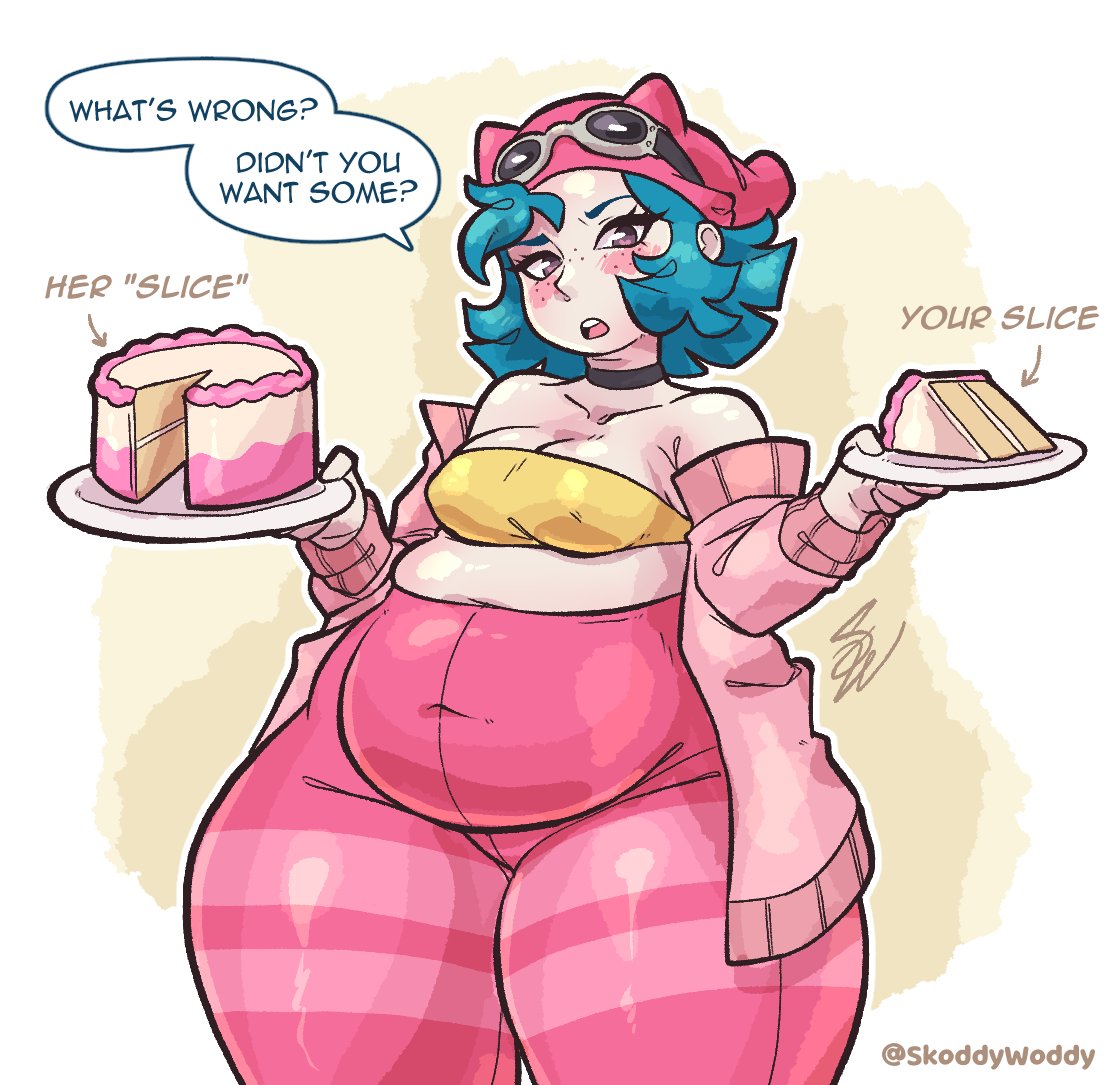 SkoddyWoddy's tweet image. Don&apos;t let Marnie cut the cake... 🍰