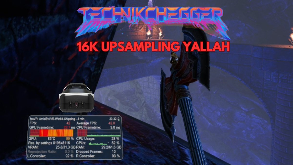 mogorago's tweet image. One of the reasons why eye tracking should be considered in every future development. With eye tracking, it would be playable without problems. Varjo XR-4 Eye Candy.#vr #pcvr #eyetracking