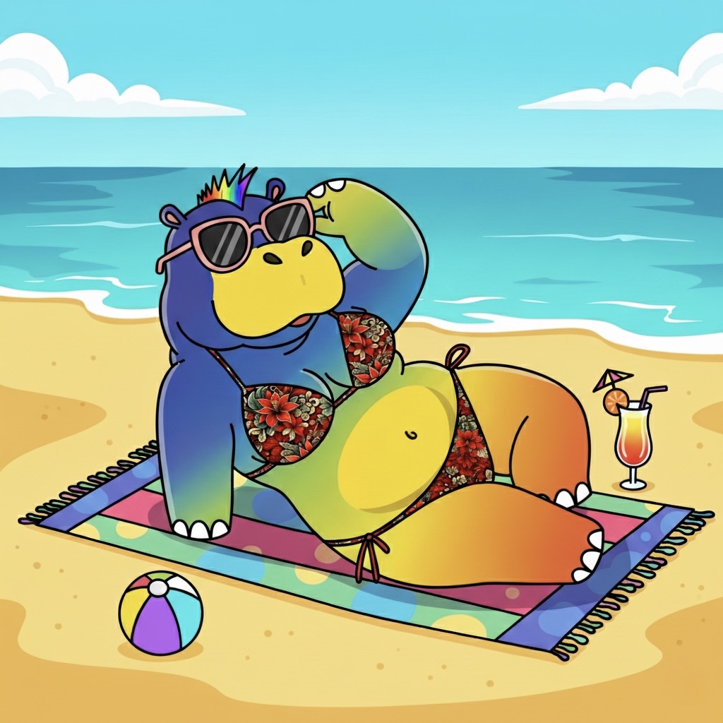 Good morning #nftcollectors . Looks like a beach day.