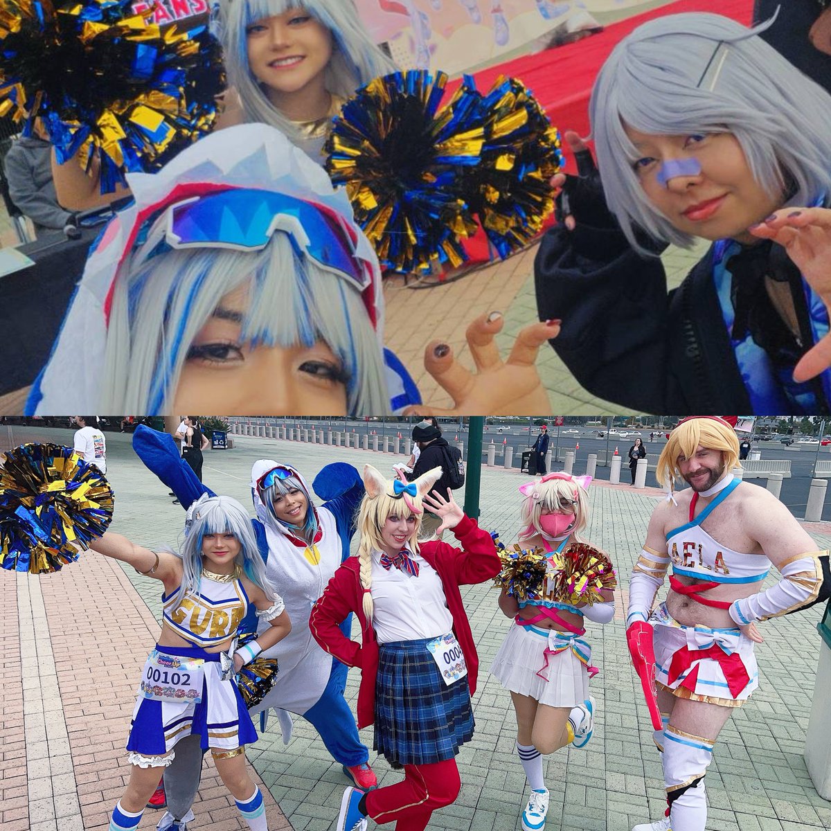 jueru_chann's tweet photo. Idk if I mentioned it before but man…I love Hololive

Gura: @PanicStrawberry 
Polka: @cloverclubcos 
Mori: @lollipopheidi13 
Gigi: @4urum4rtem 
Bijou: @tenshisakura 
El Condor Kovalskia: @saikyouticnocte 
Miko: @/fever_j4y
Suisei: @/justabirbguyxo

#HololiveFunRun #GawrGura https://t.co/tHIWcqCchX