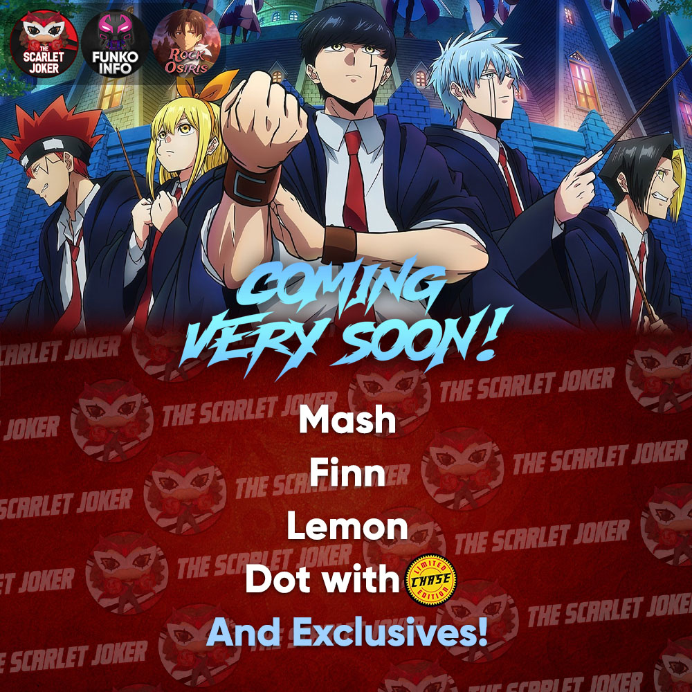 ScarletJokerTWT's tweet image. Coming VERY Soon - Anime!
AS ALWAYS, THIS IS EARLY INFORMATION AND THINGS MAY CHANGE! NOTHING IS OFFICIAL UNTIL CONFIRMED!
#Funko #FunkoPop #Anime #DragonBall #DragonBallZ #DBZ #DemonSlayer #Mashle
