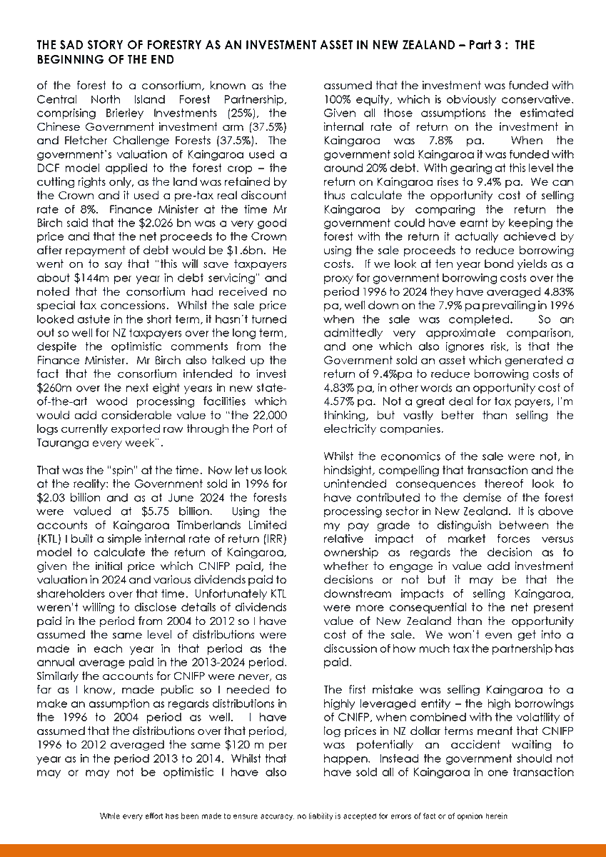 brentsheather's tweet photo. Below is my latest research: "The Sad Story Of Forestry As An Investment Asset In New Zealand - Part 3", which also appeared in the NBR. https://t.co/zmurS68cKP