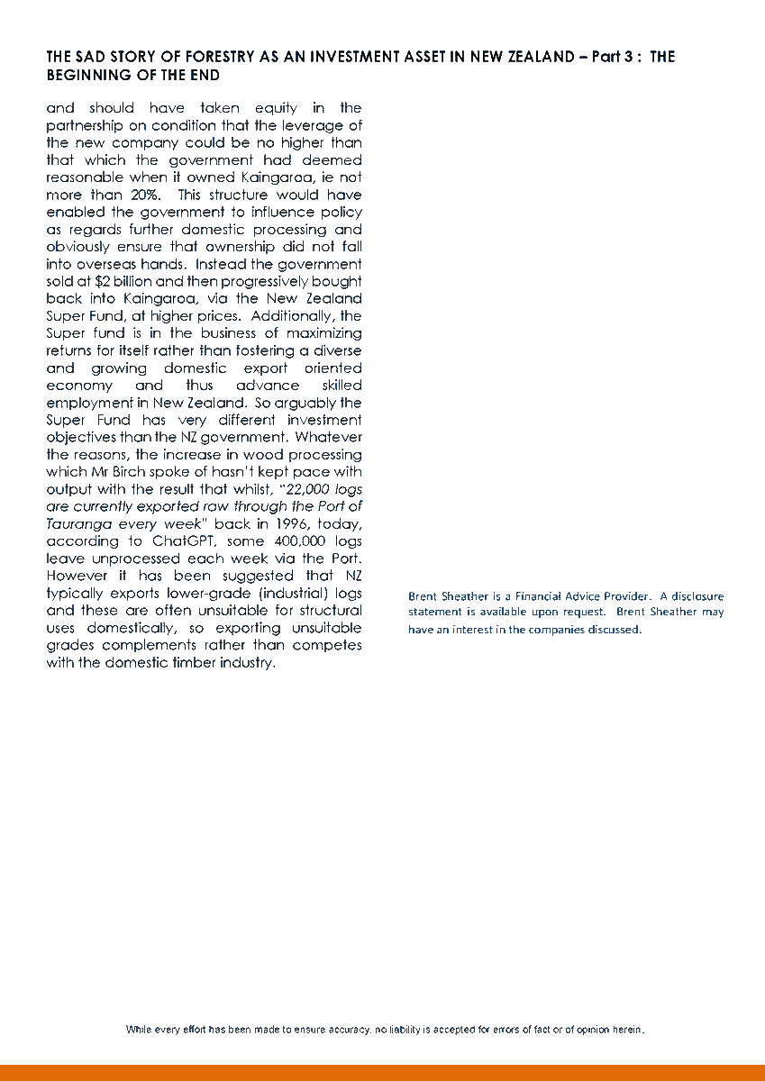 brentsheather's tweet photo. Below is my latest research: "The Sad Story Of Forestry As An Investment Asset In New Zealand - Part 3", which also appeared in the NBR. https://t.co/zmurS68cKP
