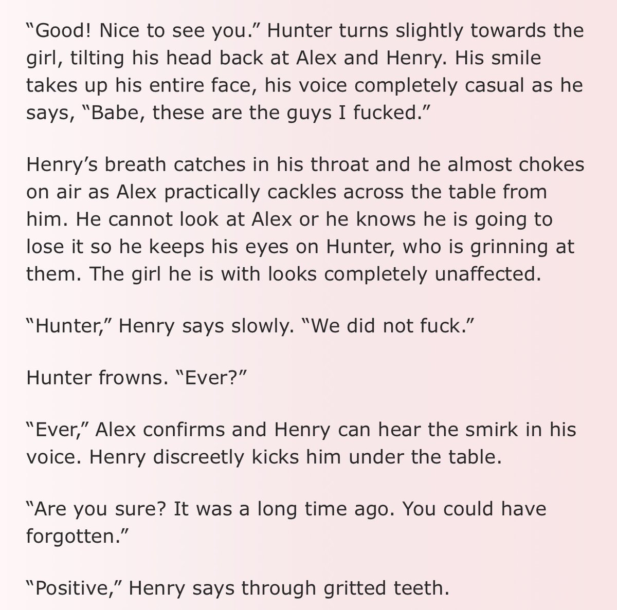 giggling about this again