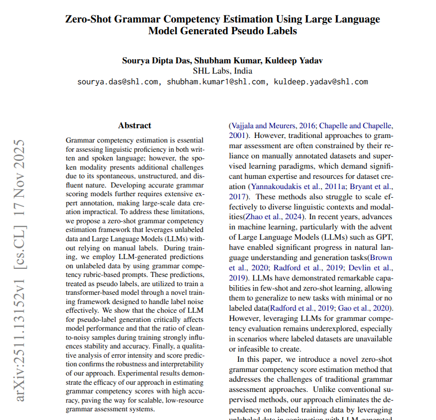 grammar pseudo label paper title