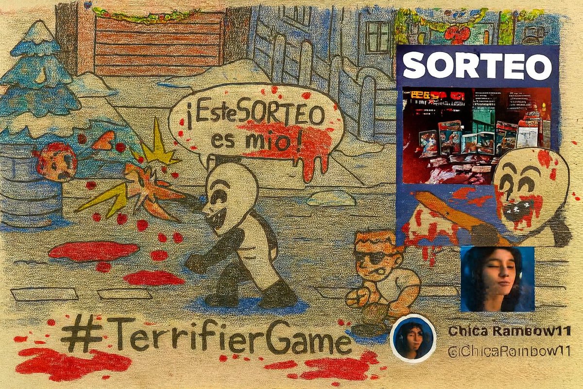 ChicaRainbow11's tweet image. #TerrifierGame Es mi temática favorita el terror y si lo mezclas con humor  es de ❤️❤️❤️
@SelectaPlay
Me encanta terrifier y poder jugarlo encima en una nintendo y en la arcade , es una LOCURA 😍
@JoselinBlue1   #TerrifierGame ☘️☘️☘️