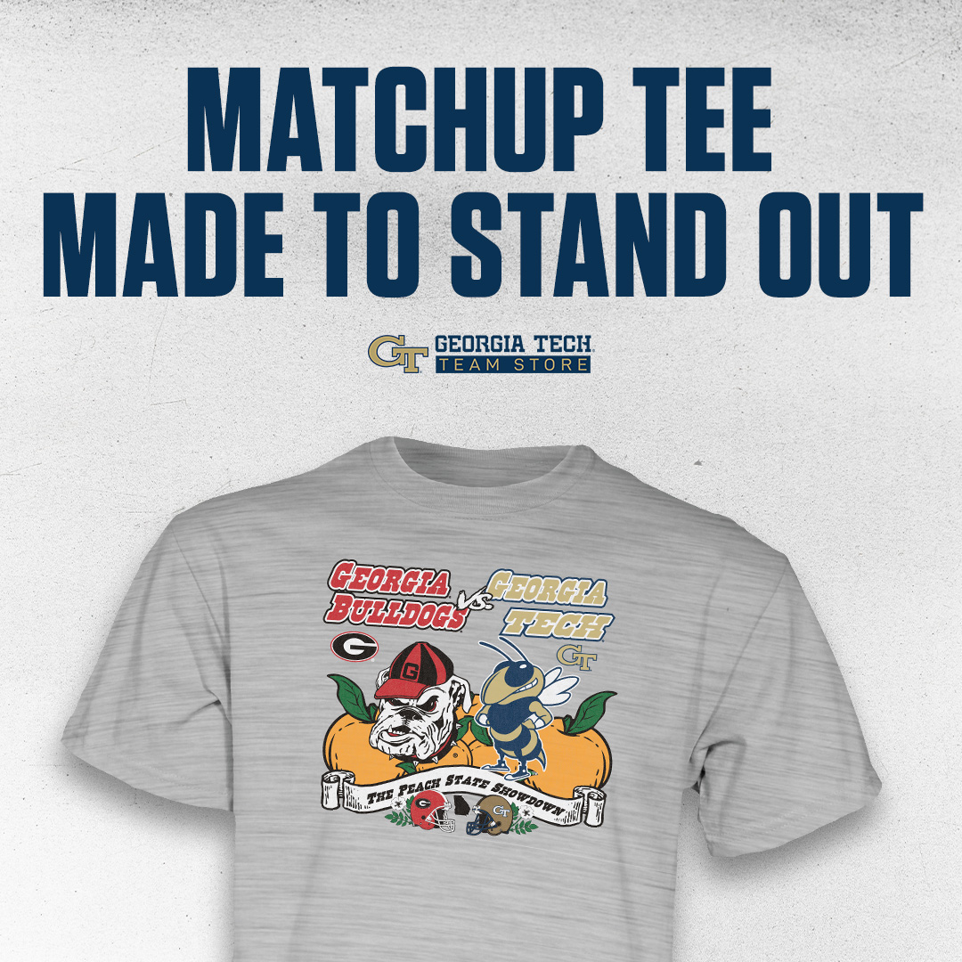 GTAthletics's tweet image. Nothing says #THWg like a tee 👕

🛒 buzz.gt/THWGTEE25

#StingEm 🐝