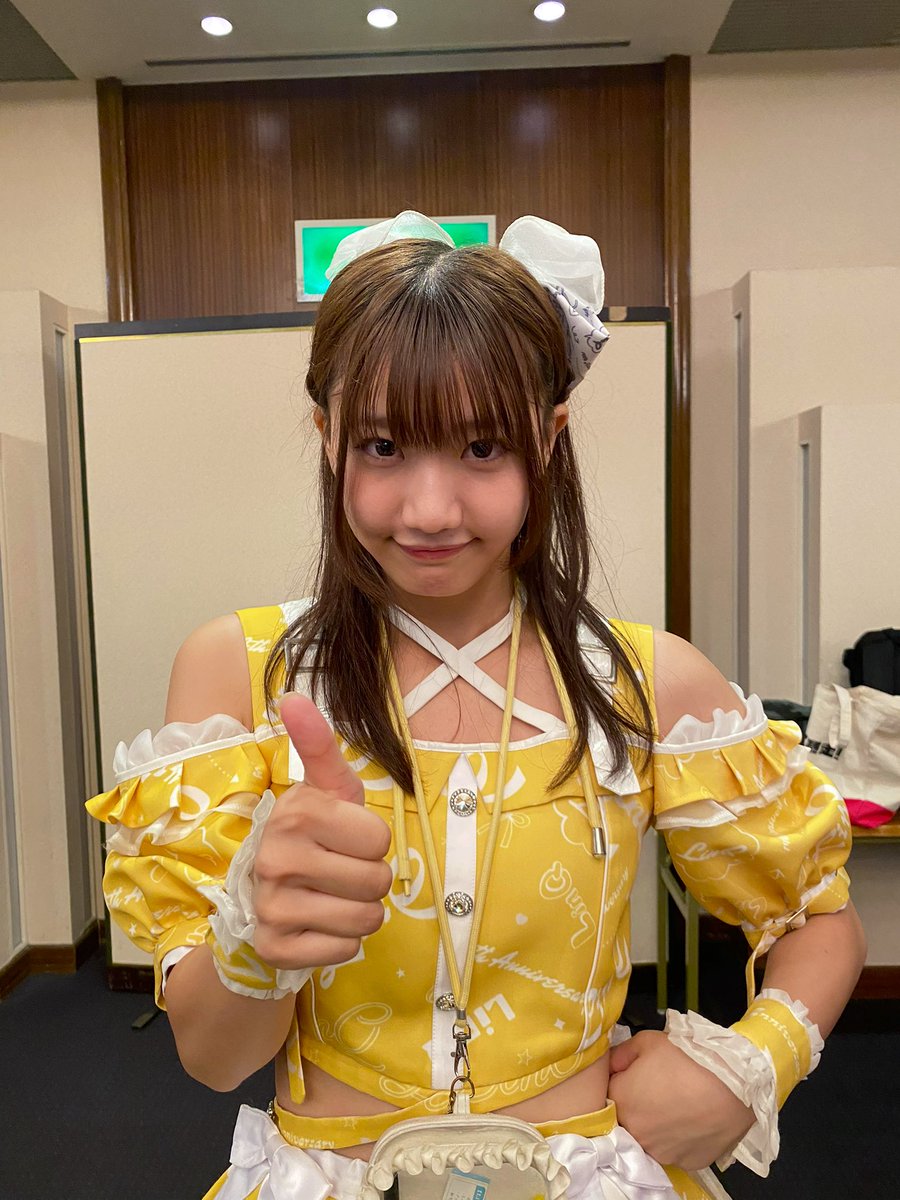 久しぶりにれいちゃんに会えた。 来週もよろしく！ #LinQ #黒田れい